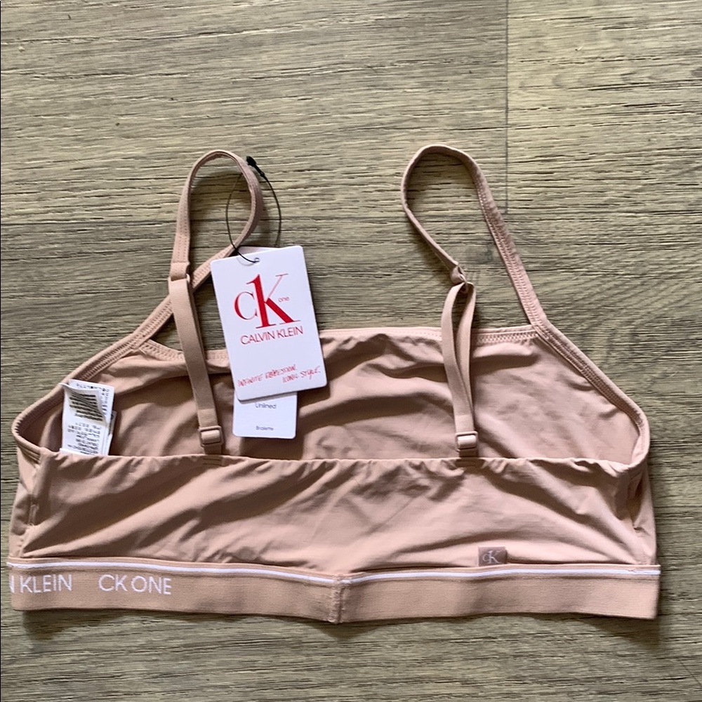 Calvin Klein Tan Bandeau Intimates - Picture 2 of 2